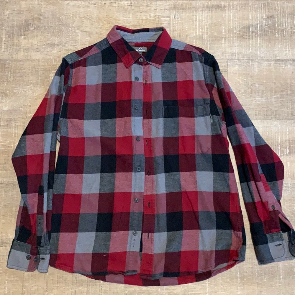 Eddie Bauer Checkered Flannel Shirt